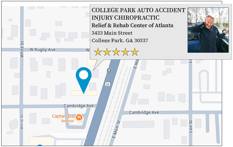 College Park Auto Accident Injury Chiropractic on googlemap